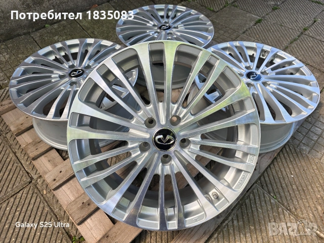 Лети джанти 18ки 5х112 Infiniti