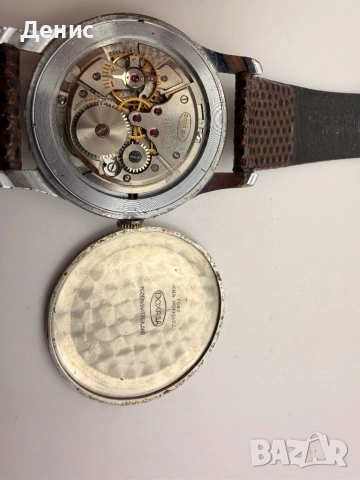 Doxa Antimagnetique Vintage Swiss – Оригинален механичен часовник 34 мм, снимка 6 - Мъжки - 54893959
