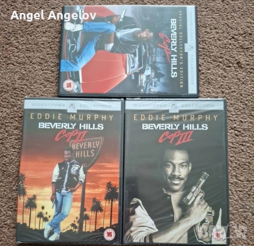 Beverly Hills Cop The Complete Line-Up Collection DVD Boxset 1 2 3 , снимка 5 - DVD филми - 54731005
