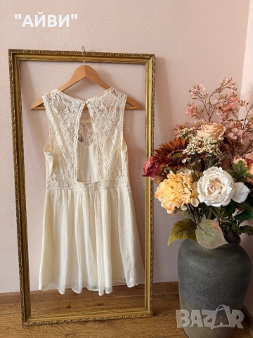 VERO MODA Дамска прекрасна рокля, снимка 5 - Рокли - 53999364