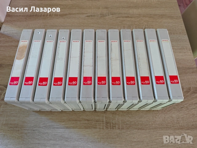Видео касети SONY KCA-60 U-MATIC цената е за брой 