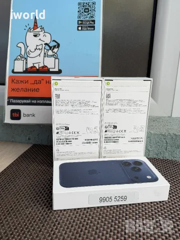 НОВ❗️ 512GB❗️iPhone 17 Pro ❗️Лизинг от 50€/мес ❗️Cosmic Orange / Deep Blue / Silver ГАРАНЦИЯ❗️, снимка 4 - Apple iPhone - 55623889