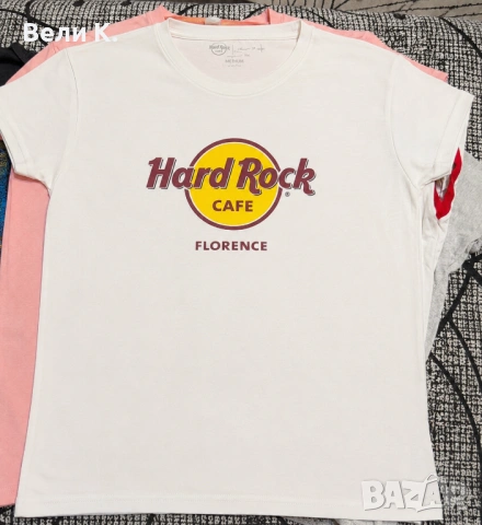 Оригинални нови дамски тениски Hard Rock Cafe – 5 бр., раз, снимка 4 - Тениски - 54901272