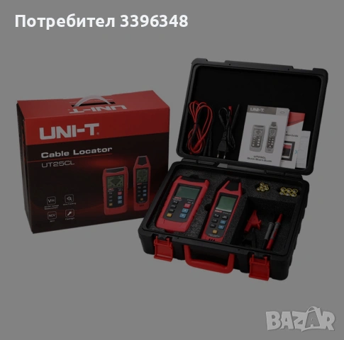 Професионален Uni-t ut25cl Кабелен локатор/тестер за откриване на кабел, снимка 2 - Друга електроника - 54950401
