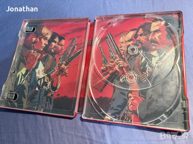 Red Dead Redemption II Steelbook, снимка 2 - Игри за PlayStation - 55468497