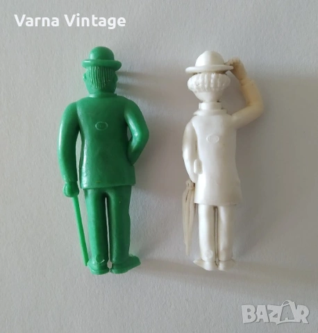 Колекционерски фигурки Tintin и Professor Calculus 70-ти години. ESSO Белгия., снимка 3 - Колекции - 54132143