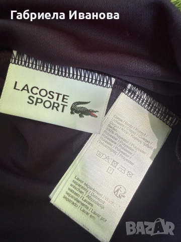 Мъжка тениска Lacoste Sport, снимка 5 - Тениски - 55463566
