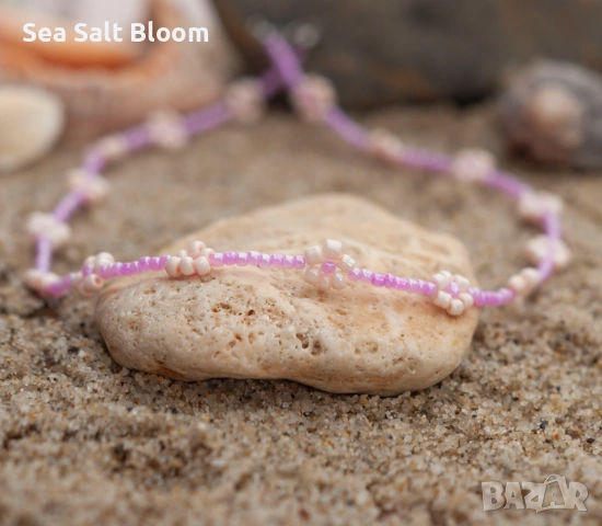 Чокър маргаритки, снимка 8 - Колиета, медальони, синджири - 54031898