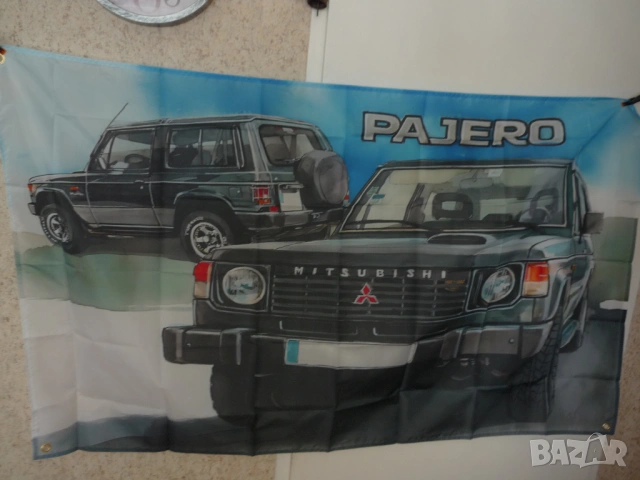 Mitsubishi Padero Знаме кола джип 4х4 проходим лов офроуд мощен японски нов внос отличен черен път