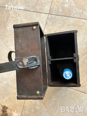 Дървена кутия за вино, ракия, снимка 5 - Декорация за дома - 54163766