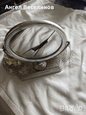 ретро комплект за тоалетка от средата на 20 век, снимка 5 - Антикварни и старинни предмети - 54060198