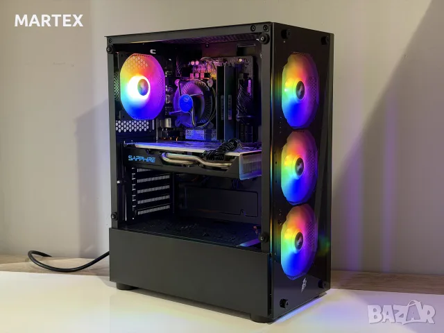 Геймърски компютър i5-7400 | RX570 4GB | 8GB, снимка 3 - Геймърски - 55335817
