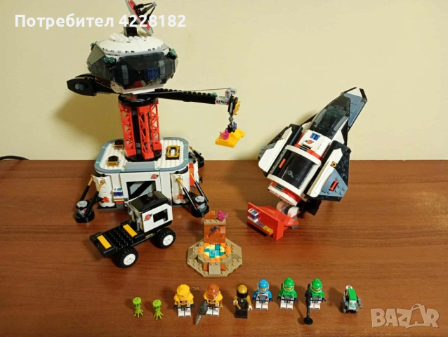 LEGO City Space Base and Rocket Launchpad