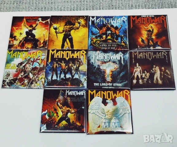 MANOWAR Albums Frigo Collection