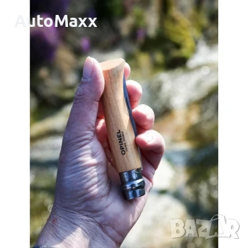 Сгъваем нож Opinel №9 Inox, острие 9 см, бук, 001083, OPINEL, снимка 6 - Ножове - 55122059