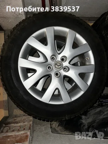 Оригинални джанти за Mazda 18" 5x114.3 с гуми Michelin 235/60/18 за CX-7, CX-5, снимка 7 - Гуми и джанти - 55394024