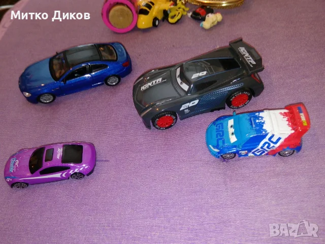 детски колички метални 4броя отлични, снимка 4 - Коли, камиони, мотори, писти - 55604510