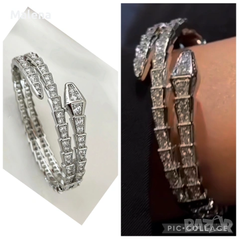 Бижута медицинска стомана Cartier, Van cleef, Bulgari