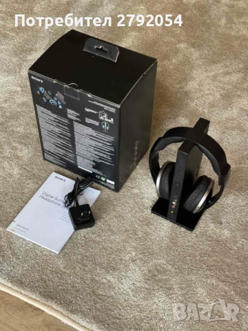 Безжични DTS / Dolby съраунд слушалки SONY MDR-DS6600, снимка 2 - Слушалки и портативни колонки - 54378676