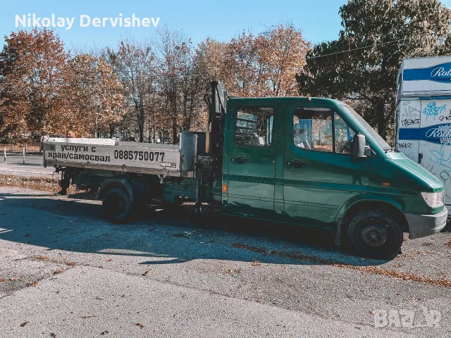 Услуги с камион-кран-тристранен самосвал, снимка 2 - Транспортни услуги - 55625411