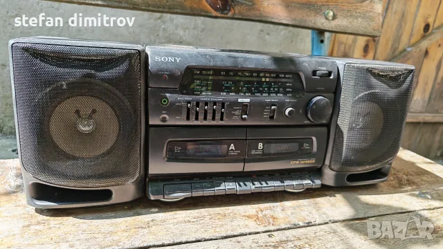 Sony CFS-W435S за ремонт или за части , снимка 3 - Радиокасетофони, транзистори - 55588973