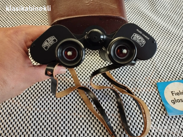 ТОП Бинокъл Carl Zeiss Jena-JENOPTEM-MULTI-COATED -10 х 50W-ГДР--КАТО НОВ, снимка 2 - Екипировка - 54779656