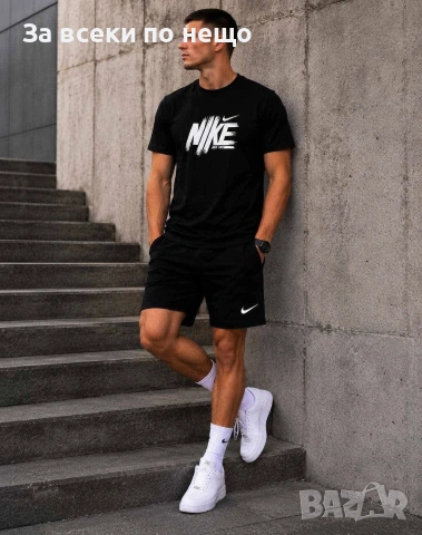 Nike Мъжки Летен Екип👕🩳Мъжки Къс Комплект Найк - 2 Налични Цвята Kод B470, снимка 4 - Спортни дрехи, екипи - 55083388