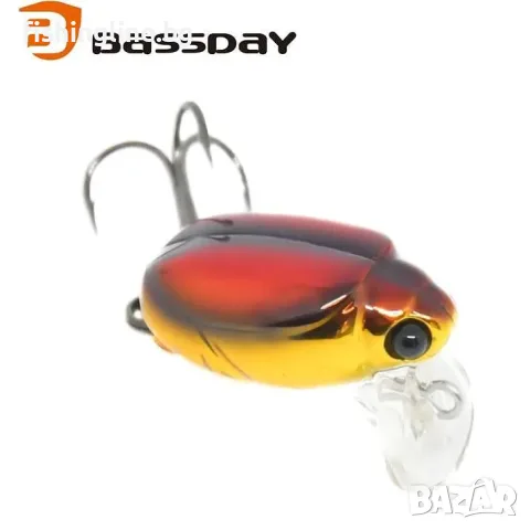 Bassday Kobun 20mm 1.3g – японски ултралайт воблер за пъстърва, кефал и костур, снимка 4 - Такъми - 55378634