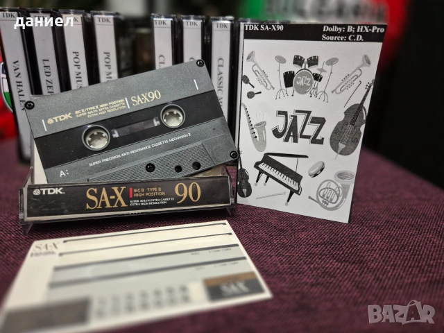 10 бр. хромни касети на TDK SA-X - TYPE II - хромна лента - като нови + подарък, снимка 5 - Аудио касети - 55231848
