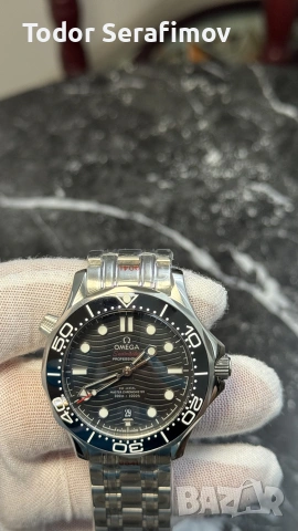 Мъжки часовник Omega Seamaster Diver 300M Black Dial, снимка 2 - Мъжки - 55266483