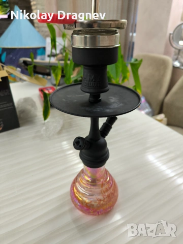 Пълен комплект наргиле Amy Deluxe с котлон за въглени, снимка 3 - Наргилета - 54058314