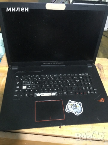 ASUS rog strix лаптоп, снимка 3 - Лаптопи за игри - 54092370