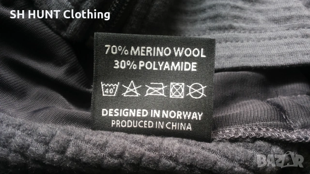 GRIDARMOR Sweatshirt 70% Merino Wool размер L суичър 70% Мерино вълна - 2586, снимка 14 - Суичъри - 54283579