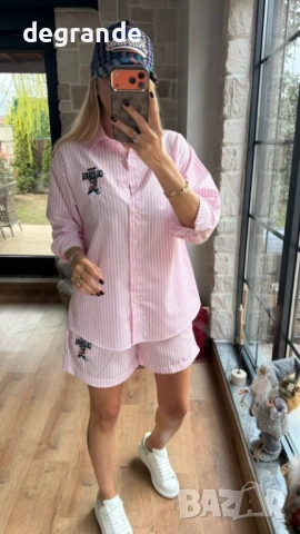 🎀Летен Спортен Сет със🎀 Мече🧸Лого Бродерия