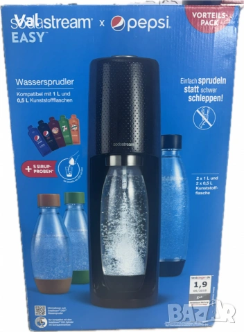Машина за газиране на вода SodaStream Easy, снимка 9 - Други - 54733270