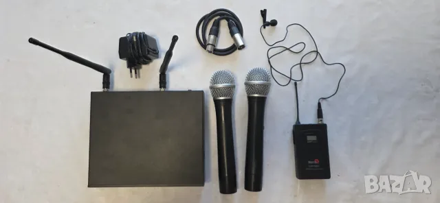 Безжичен микрофон Biema UHF58II. Неразличим от нов