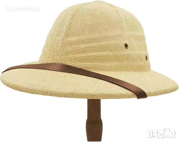Сафари Шапки,Pith Helmets, снимка 16 - Шапки - 9361449