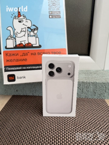 НОВ⚠️ 512GB❗️iPhone 17 Pro Лизинг от 51€/мес Silver✖️  🇺🇸 USA , снимка 4 - Apple iPhone - 54883762