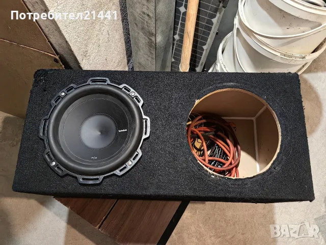Rockford Fosgate бас + усилвател 500W и кабели USA, снимка 2 - Аксесоари и консумативи - 55695496