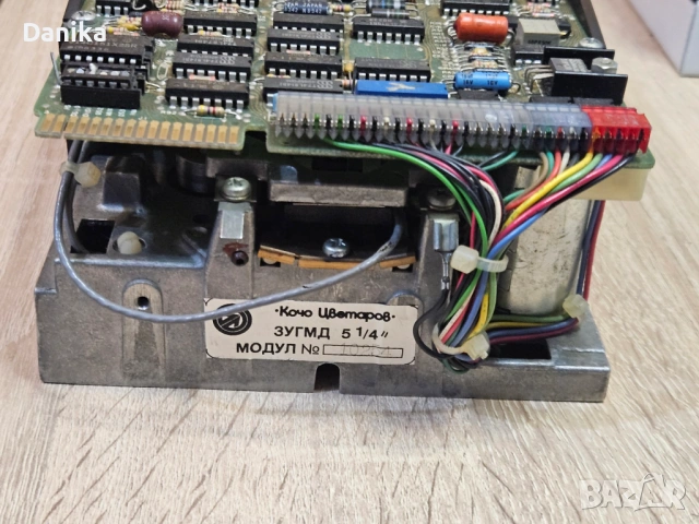 Работещо флопи 5.25 инча Кочо Цветаров 360 KB ЗУГМД 5 1/4" Правец 16 IBM PC XT, снимка 2 - Други - 54730546