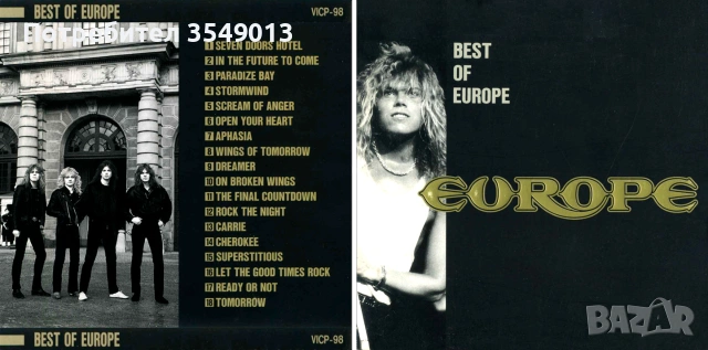 CD / ЦД компакт диск - Europe – Rock The Night-The Very Best Of Europe - 2004 [2 CD], снимка 12 - CD дискове - 54873535