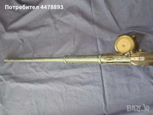Турска Османска капсулна пушка , снимка 9 - Антикварни и старинни предмети - 55641333