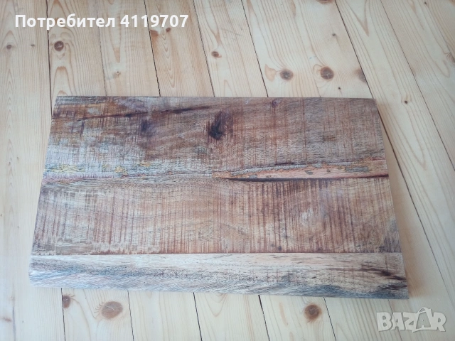 Плот от масивно мангово дърво