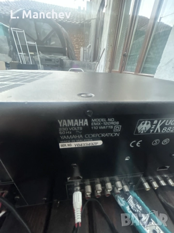 Усилвател със CD ченджър Yamaha EMX-120RDS , снимка 5 - Ресийвъри, усилватели, смесителни пултове - 55167097