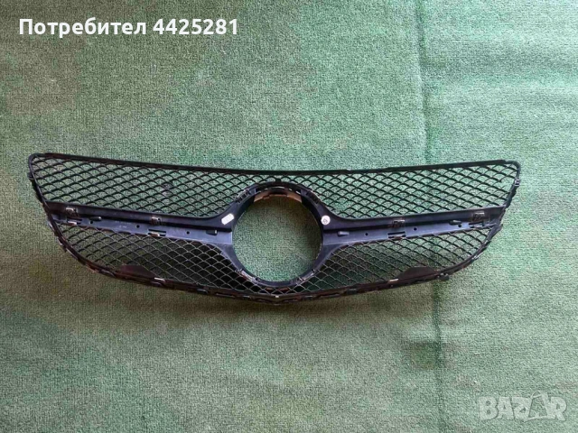 решетка в предна броня Mercedes E-coupe w207 face 2013-2016 г. #052S . A2078802463, снимка 4 - Части - 54839383