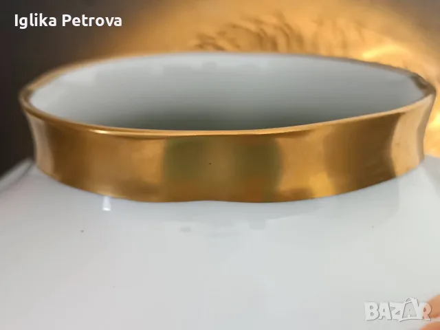 Голяма ваза с капак , снимка 8 - Антикварни и старинни предмети - 55435786