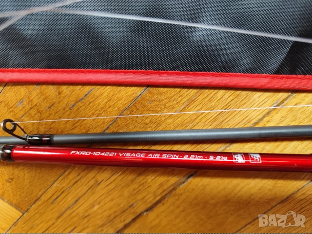 Продавам спининг въдица FORMAX VISAGE AIR SPIN с макара Daiwa Exceler LT 2500D, снимка 3 - Въдици - 54091521
