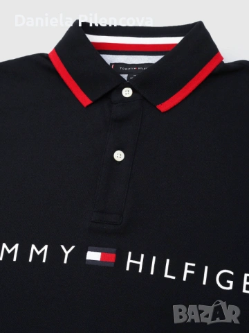 Мъжка поло тениска Tommy Hilfinger XXL, снимка 2 - Тениски - 54604238