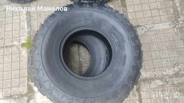 предни гуми атв 8цола 19*7-8 , снимка 3 - Гуми и джанти - 54124284