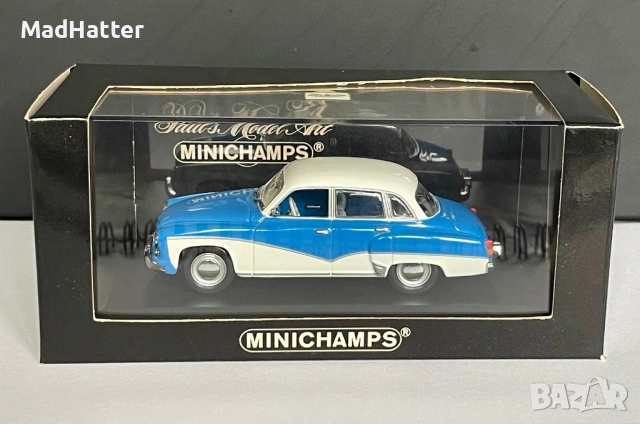 Wartburg/Вартбург A 312 Saloon - 1/43 - Minichamps, снимка 7 - Колекции - 54839372